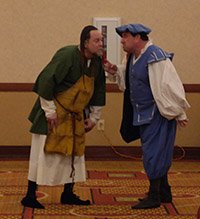 Tinker and Cobbler arguing